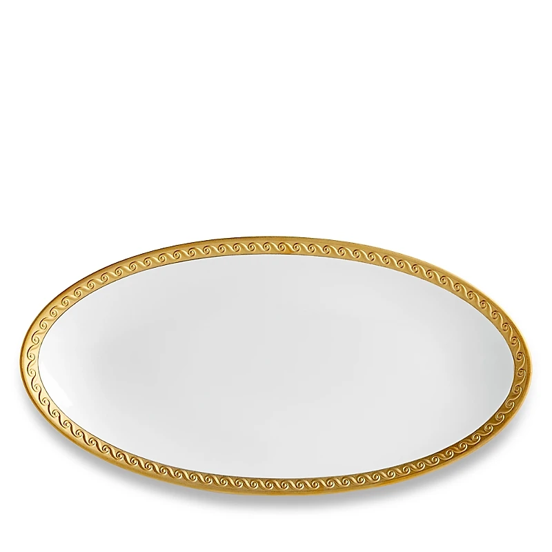 L'Objet Neptune Gold Oval Platter