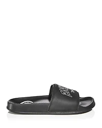 x Anine Bing Women's Classic Leather Slide Sandals