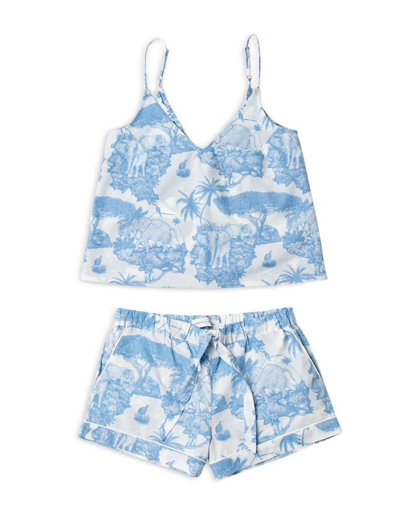 Loxodonta Cami & Shorts Pajama Set