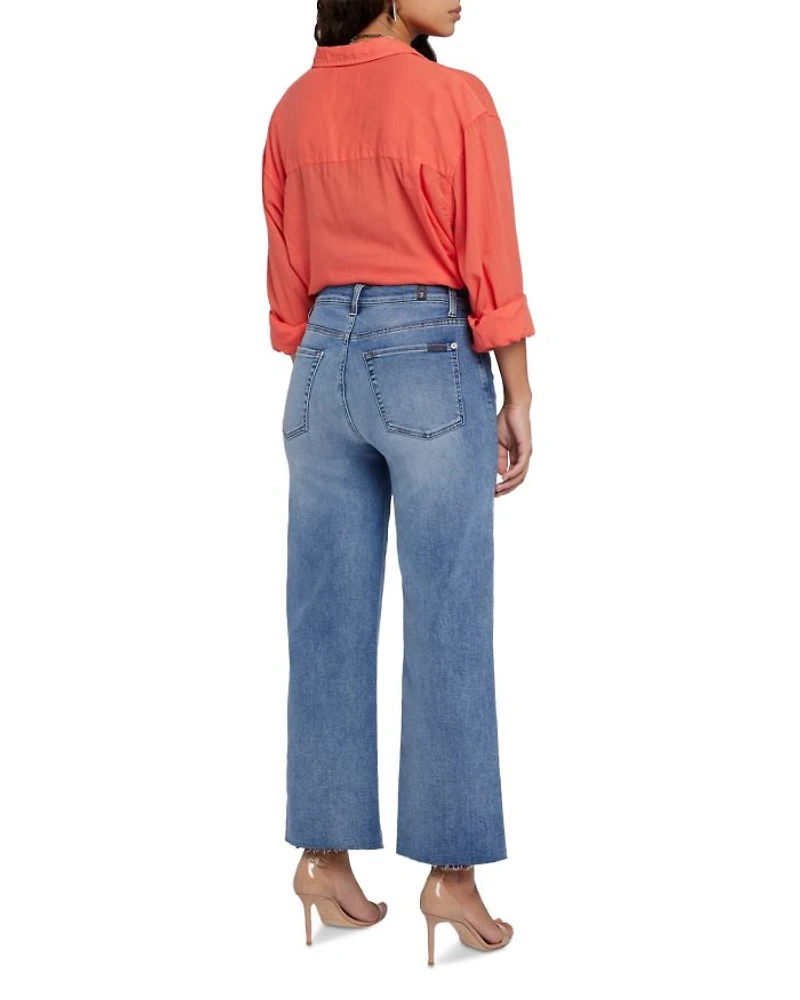 High Rise Cropped Wide Leg Alexa Jeans Heidi