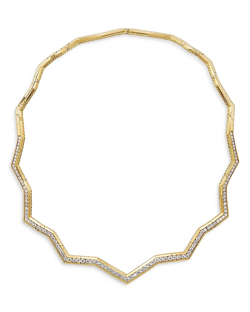 David Yurman Stax Zig Zag Necklace