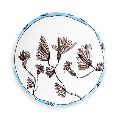 Marni Camelia Aubergine Large Serving Platter