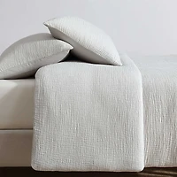 Calvin Klein Washed Texture Cotton Jacquard Comforter Set