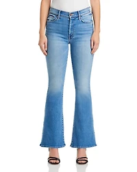 The Lil' Weekender Petites High Rise Flared Jeans Layover