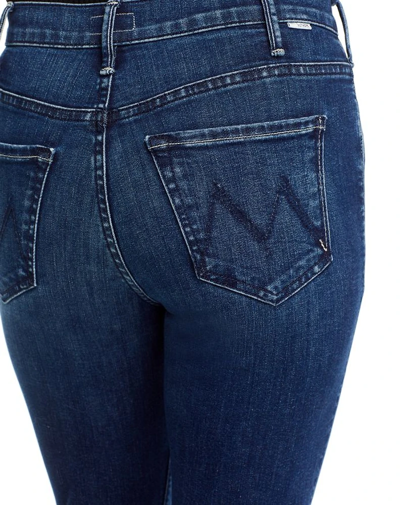 The Lil' Hustler Petites High Rise Cropped Straight Jeans Heirloom