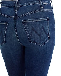 The Lil' Hustler Petites High Rise Cropped Straight Jeans Heirloom