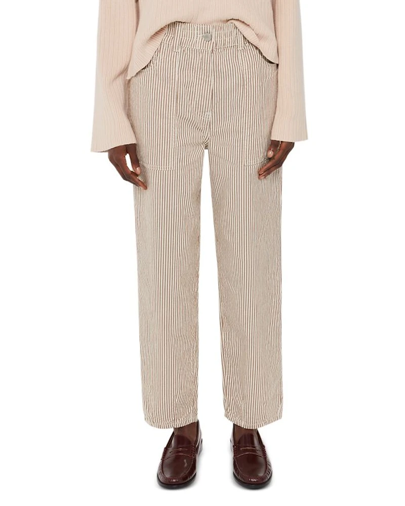 Tessa Striped Casual Trousers