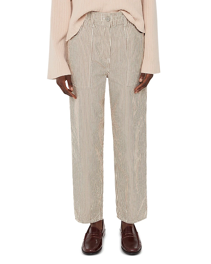 Whistles Tessa Striped Casual Trousers