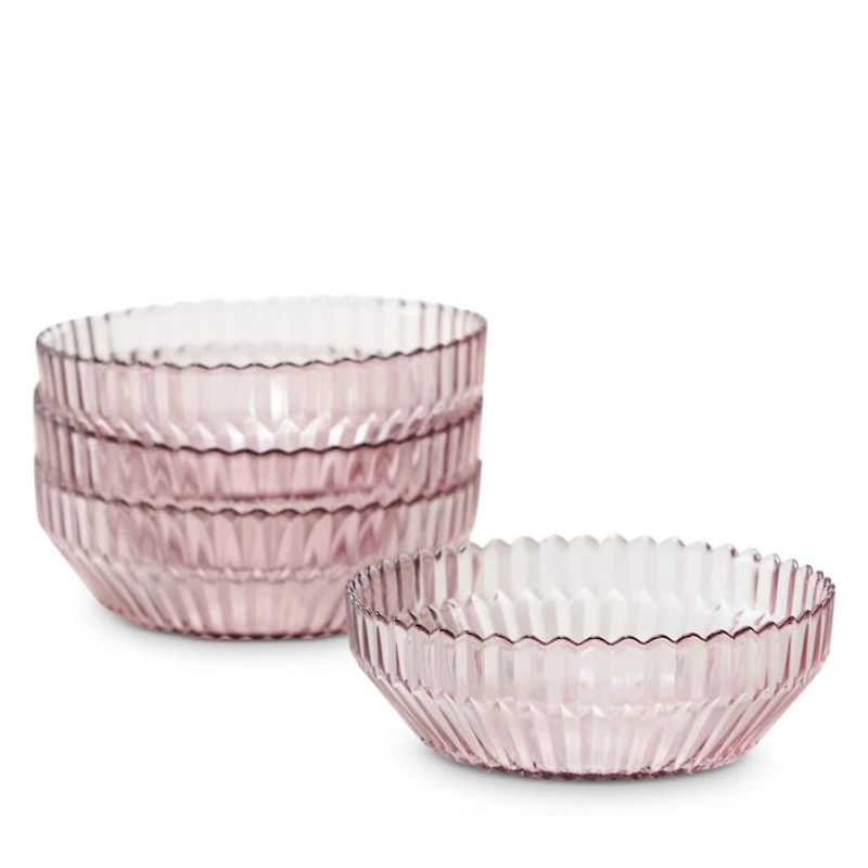 Archie Pink 12 Piece Dinnerware Set