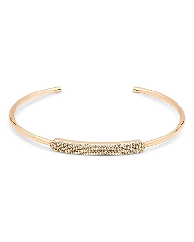 Ettika Pave Dazzle Bar Cuff Bracelet