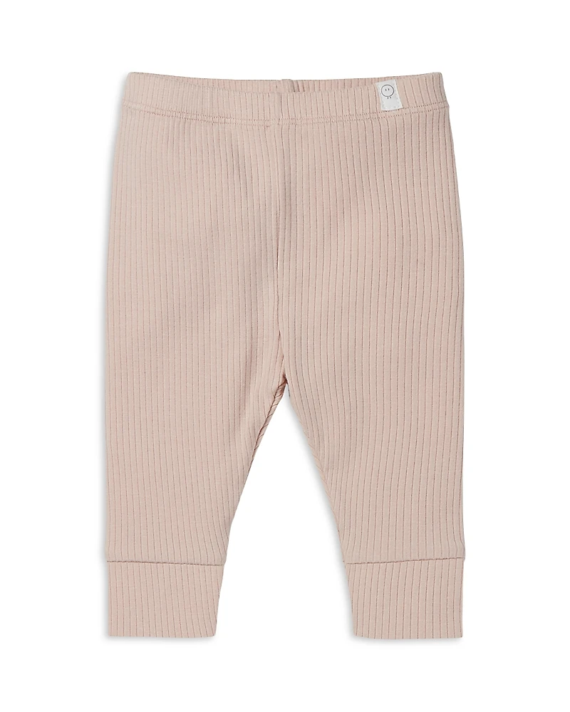 Mori Unisex Stretch Ribbed Leggings - Baby