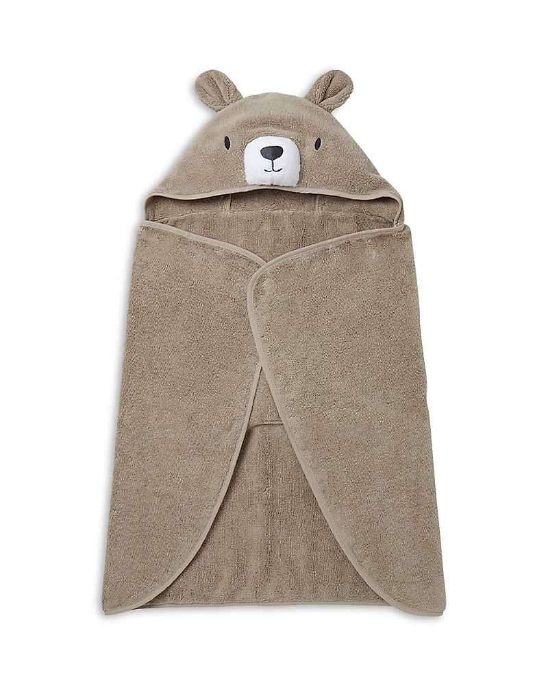 Mori Cotton Bear Hooded Bath Towel - Little Kid