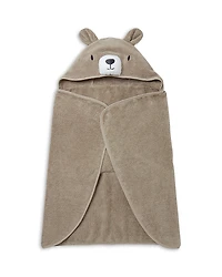 Mori Cotton Bear Hooded Bath Towel - Little Kid