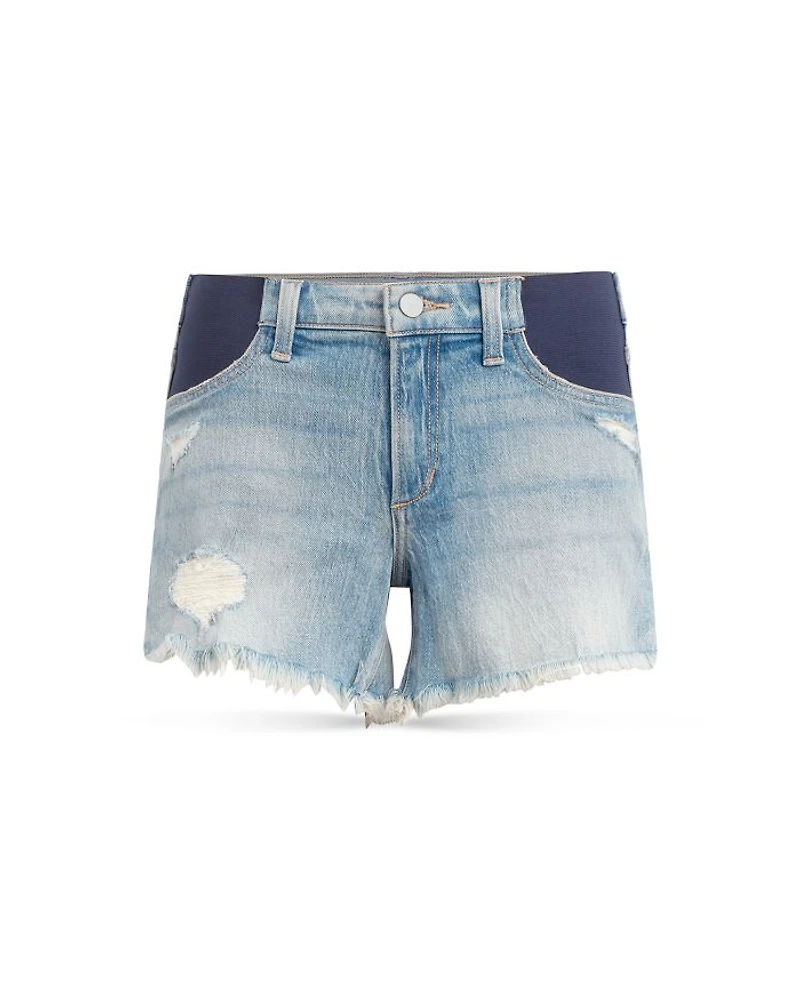 The Ozzie Mid Rise Maternity Shorts Ohio