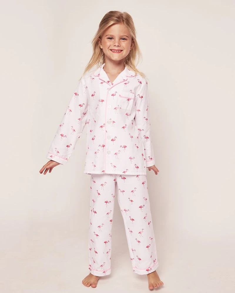 Girls' Flamingos Pajama Set - Baby, Little Kid, Big Kid