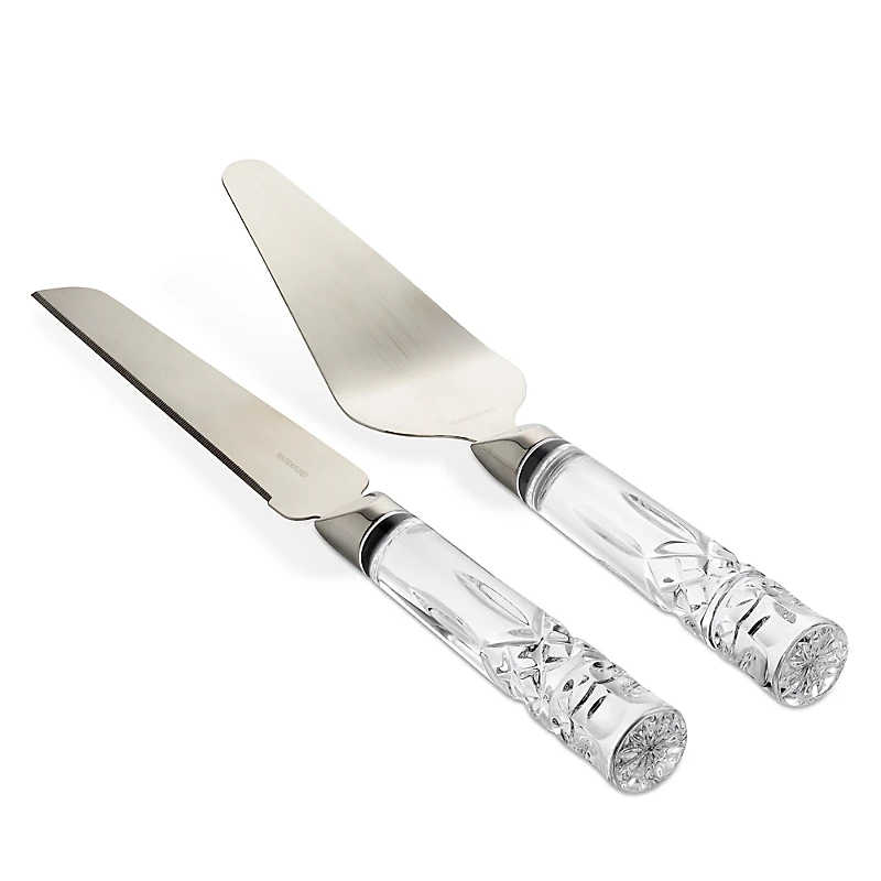 Waterford Lismore 2 Piece Cake Knife & Server Set