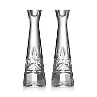 Waterford Lismore Round Candlestick, Set of 2