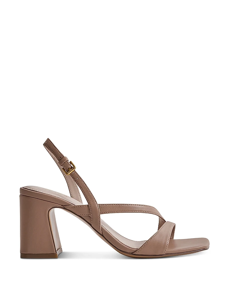 Reiss Women's Alice Square Toe High Heel Sandals