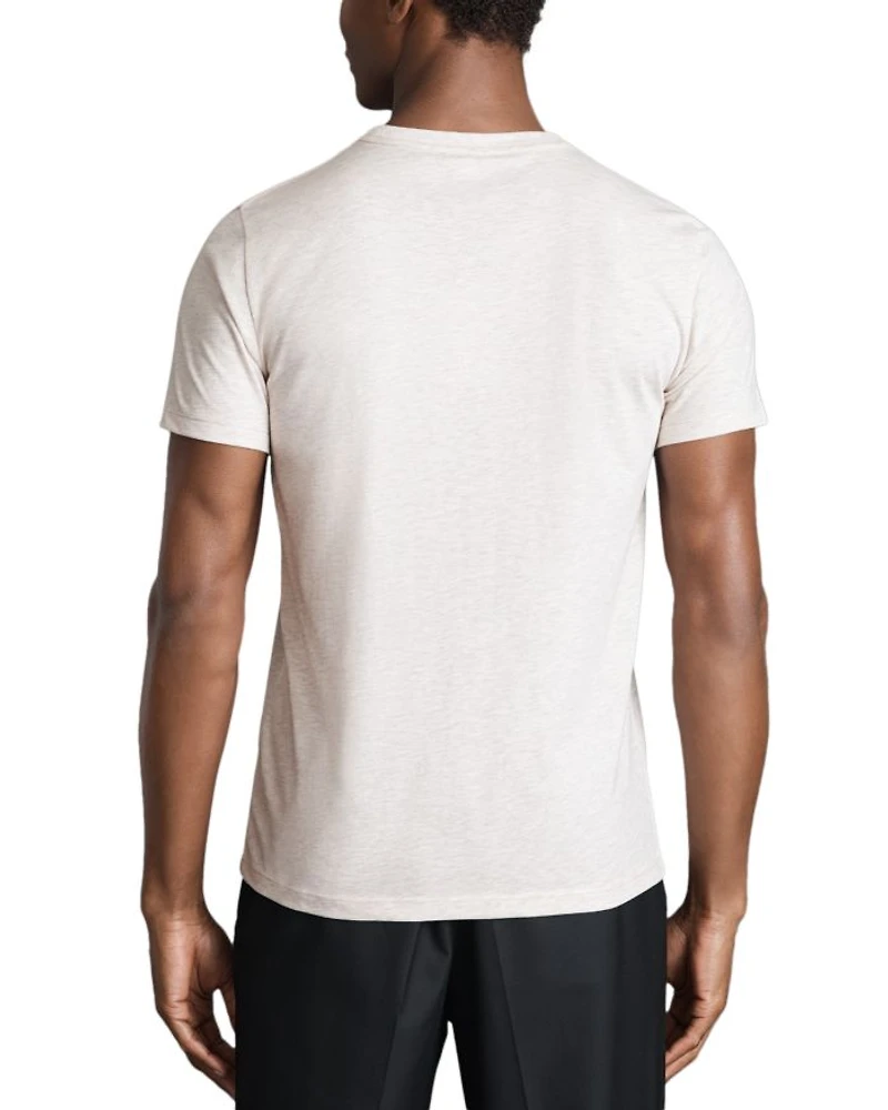 Bless Slim Fit Marled Crewneck Tee
