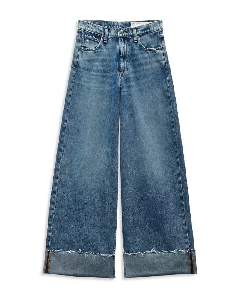High Rise Sofie Cropped Jeans Pebbles