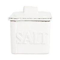 Lastra White Salt Cellar
