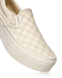 Women's Classic Slip On Platform Sneakers