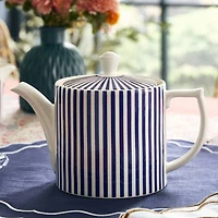 Blue Italian Steccato Teapot