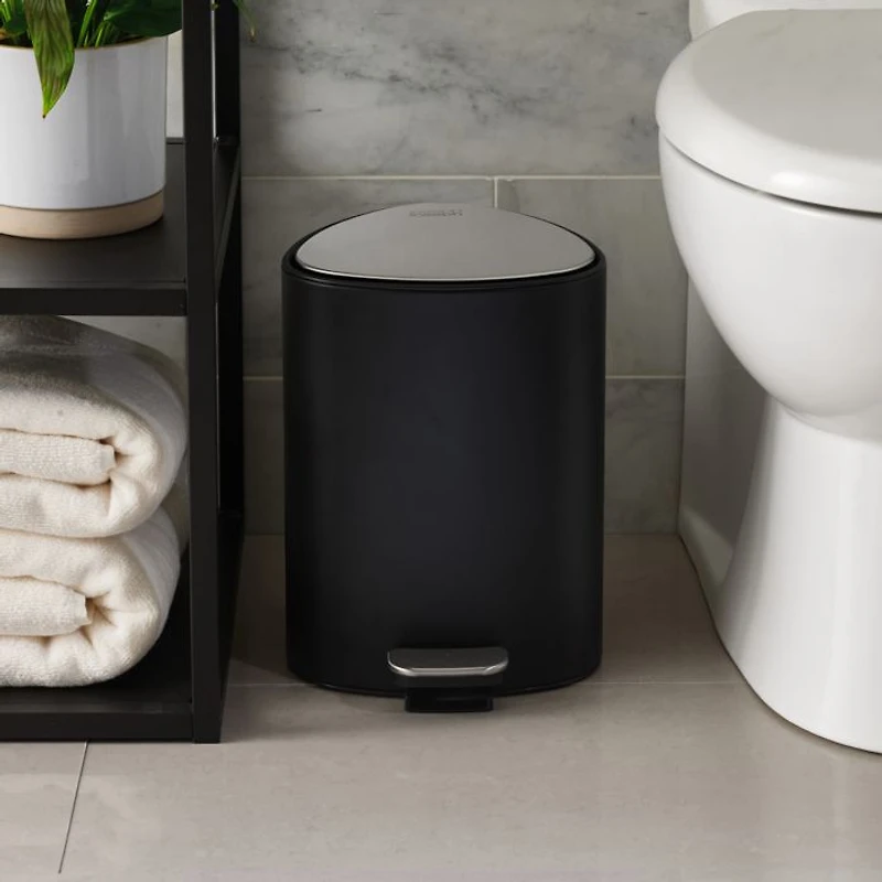 EasyStore Steel 5L Pedal Bin