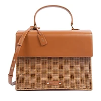 Modern Picnic The Large Luncher Wicker Lunch Box