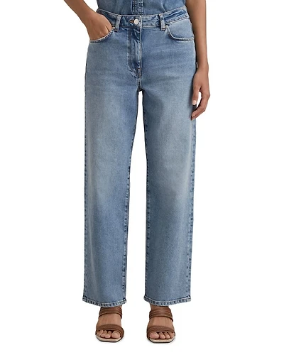 Selin Straight Leg Jeans Light Blue