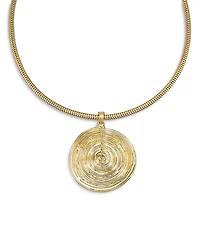 Ettika Statement Disc Choker Necklace
