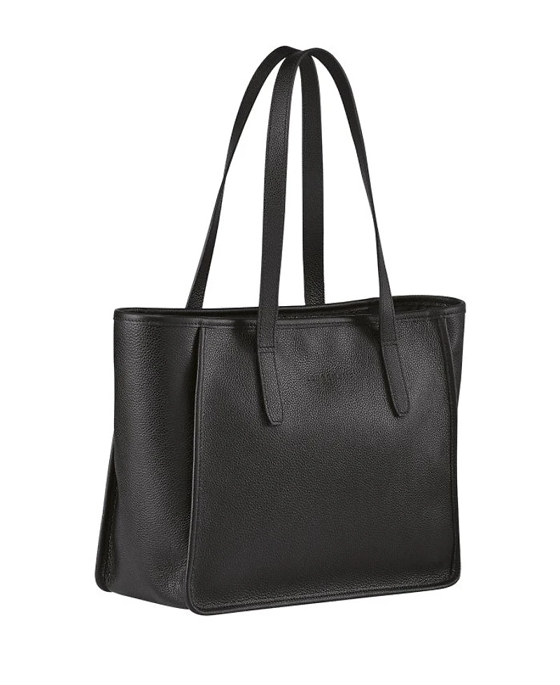 Le Foulonné Large Leather Shoulder Tote