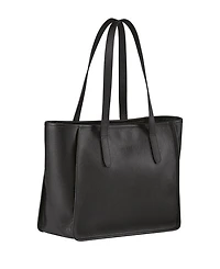 Le Foulonné Large Leather Shoulder Tote