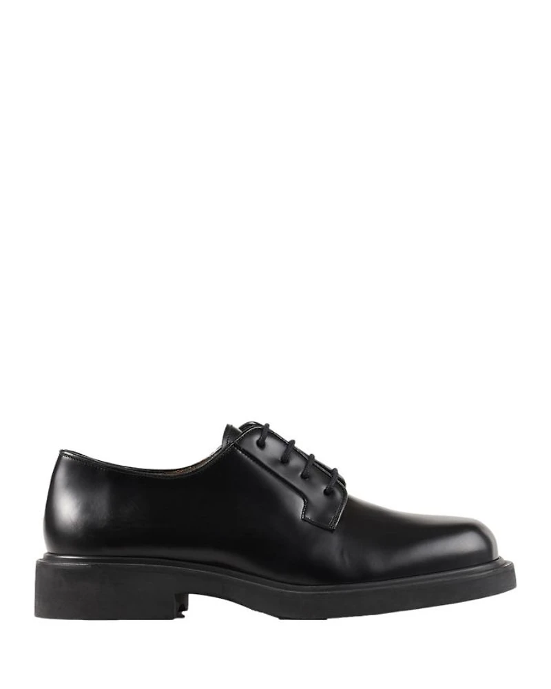 Men's Patent Leather Derby Shoes