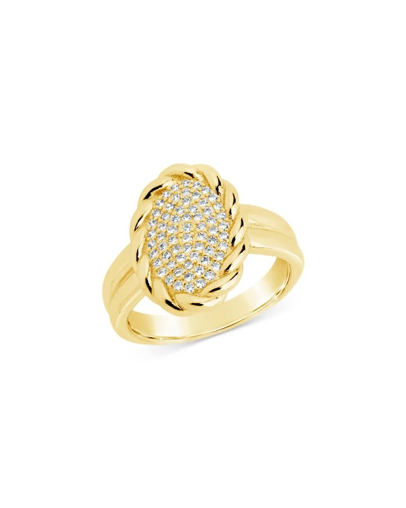 Galette Ring 14K Gold Plated