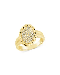 Galette Ring 14K Gold Plated