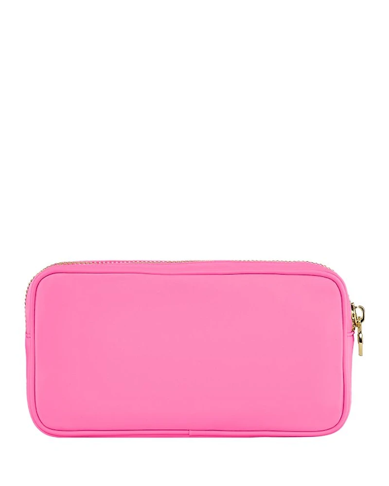 Clear Front Small Nylon Pouch