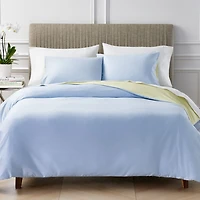 Reversible Egyptian Cotton Duvet Cover Set, Full Queen - Exclusive