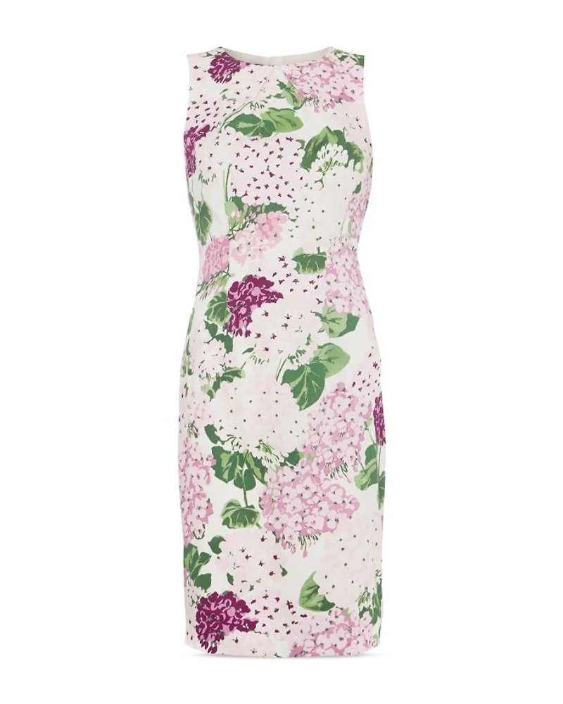 Fiona Floral Print Sleeveless Sheath Dress
