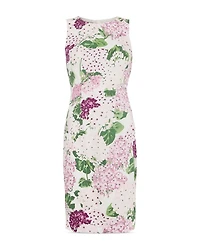 Fiona Floral Print Sleeveless Sheath Dress