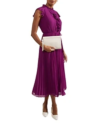 Addison Pleated Midi Dress