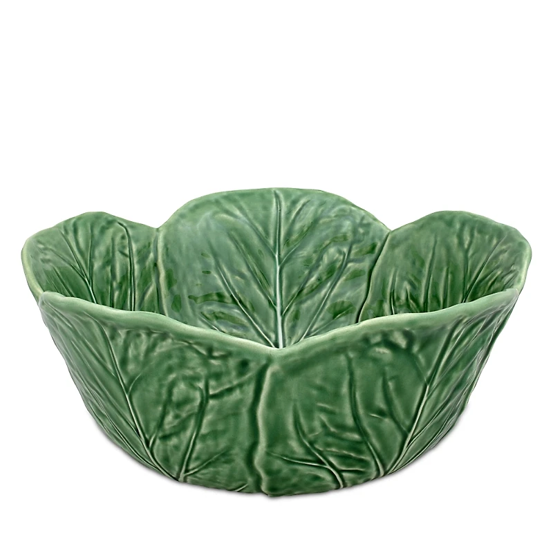 Bordallo Pinheiro Cabbage Salad Bowl, 115 oz.