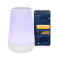 Hatch, Inc. Rest Baby Sound Machine Night Light 2nd Gen Sleep Trainer, Time-to-Rise Alarm Clock, White Noise Soother, Music & Stories for Nursery, Toddler & Kids Bedroom (Wi-Fi)
