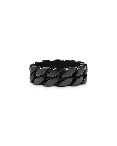 David Yurman Men's Curb Chain Band Ring