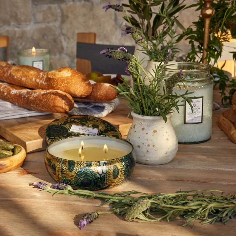 French Cade & Lavender Candle Collection