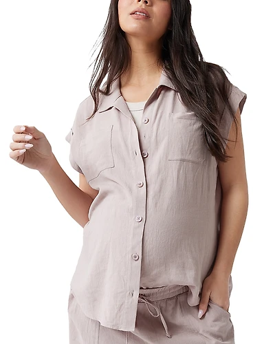 Ingrid & Isabel Maternity Breeze Shirt