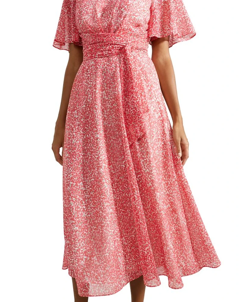 Marie Floral Print Dress