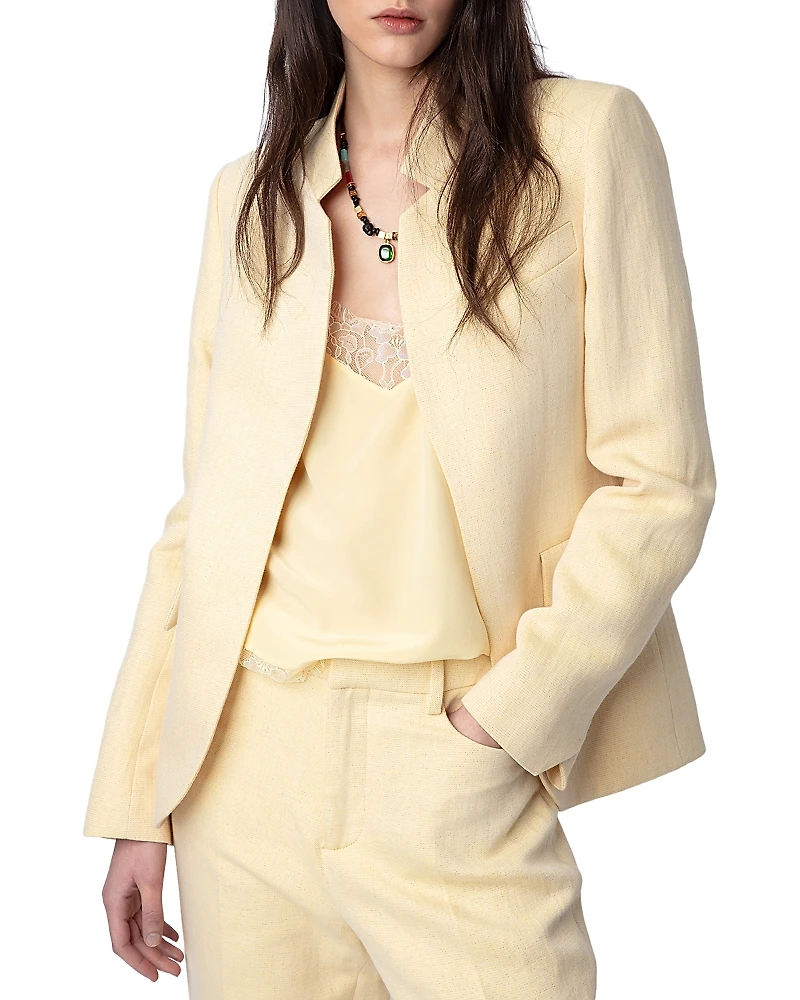 Zadig & Voltaire Very Lin Star Collar Blazer