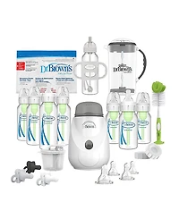 Dr. Brown's Dr. Browns 38 Piece Natural Flow Options+ All-in-One Baby Bottle Gift Set