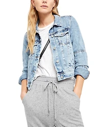 Free People Rumors Denim Jacket